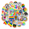 Regnbue Rainbow Stickers 50stk
